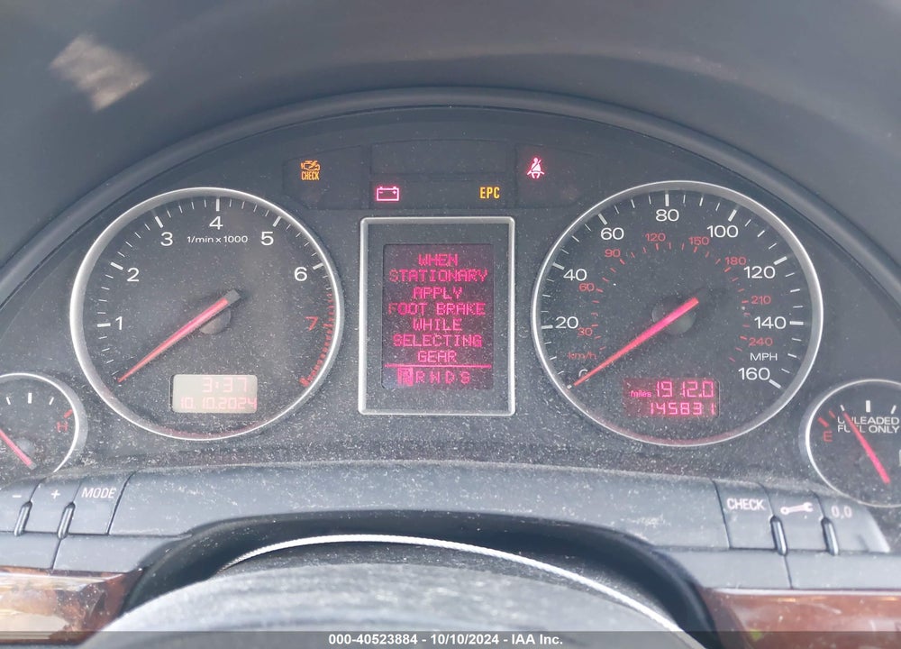 2005 AUDI A4 3.0/3.0 SPECIAL EDITION VIN: WAUJT68E25A070225