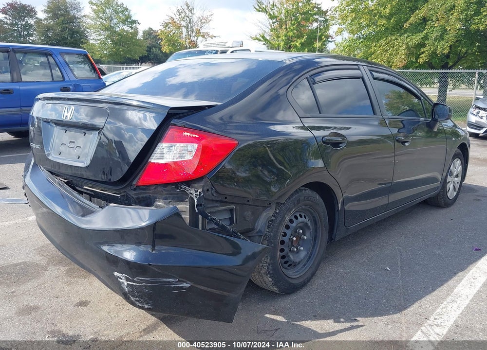 2012 HONDA CIVIC LX VIN: 2HGFB2F50CH559620