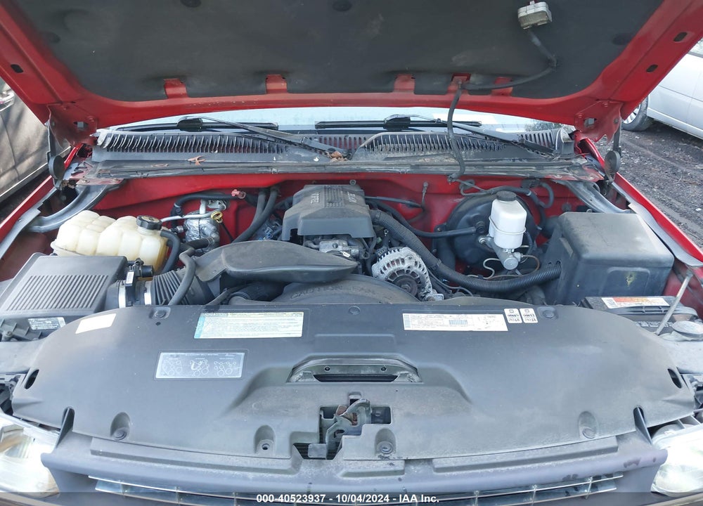 2000 CHEVROLET SILVERADO 1500 VIN: 1GCEK14T8YE208121