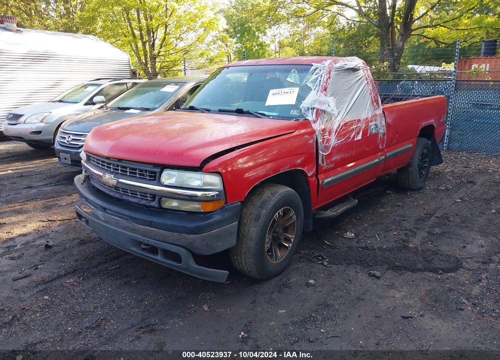 2000 CHEVROLET SILVERADO 1500 VIN: 1GCEK14T8YE208121