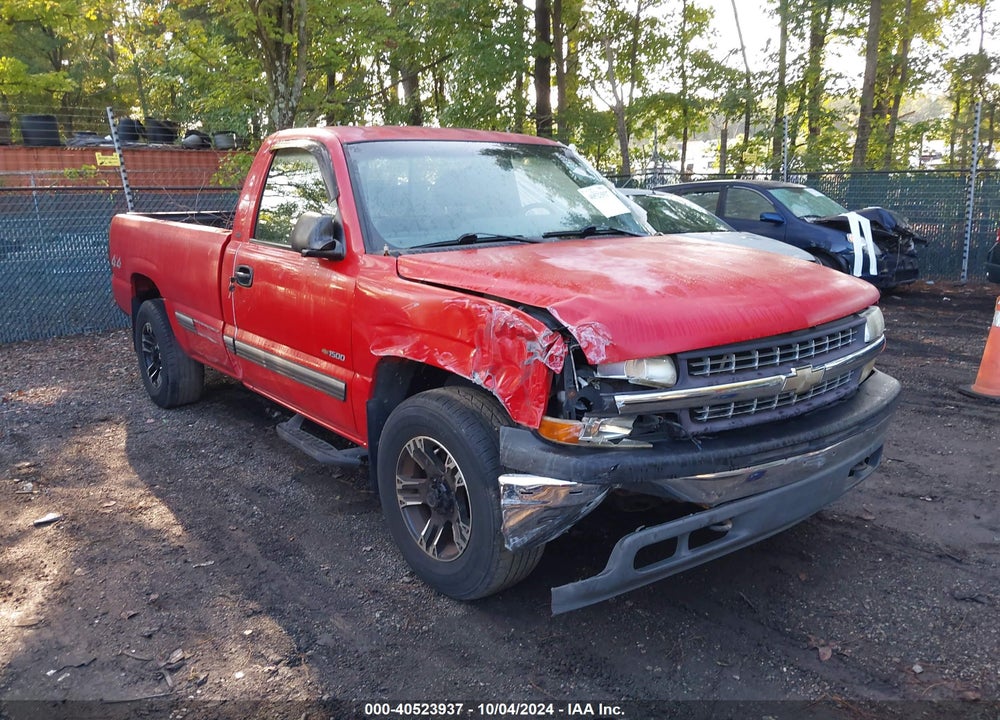 2000 CHEVROLET SILVERADO 1500 VIN: 1GCEK14T8YE208121