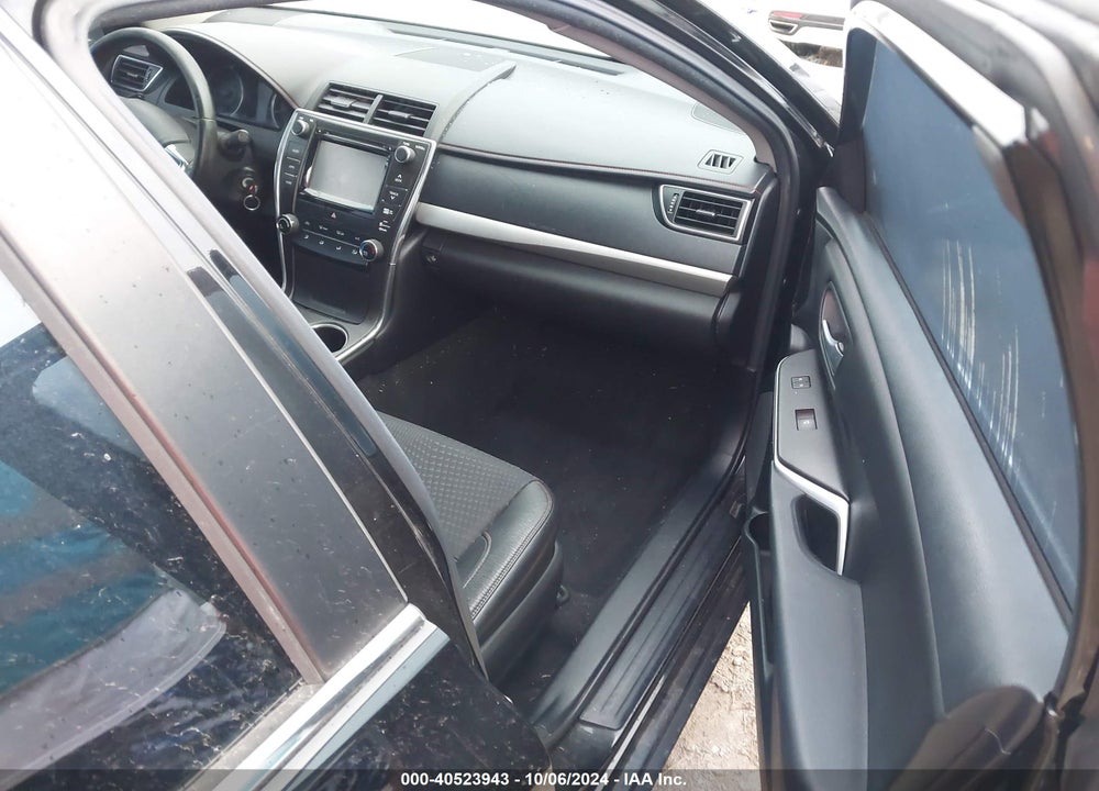 2015 TOYOTA CAMRY SE VIN: 4T1BF1FK5FU001356