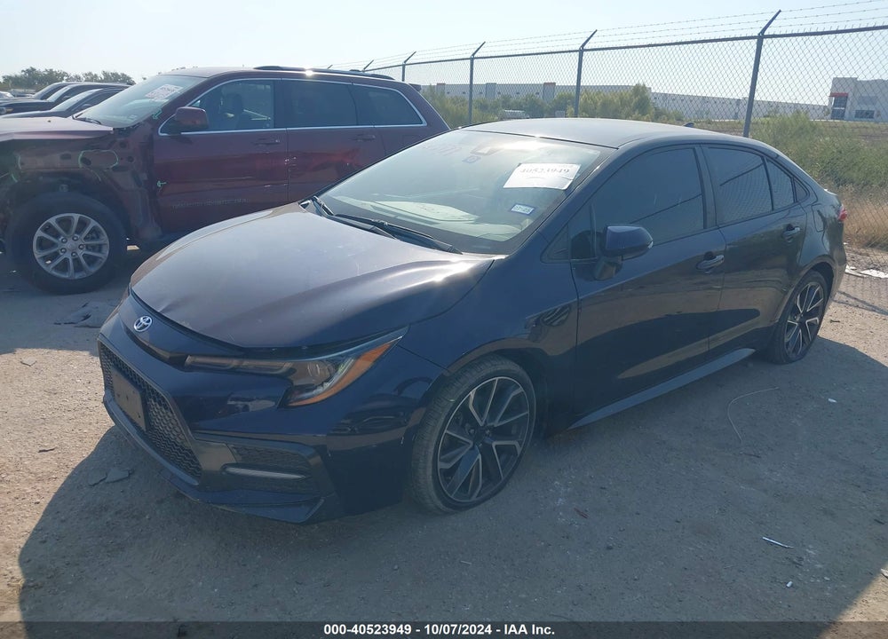 2020 TOYOTA COROLLA SE VIN: 5YFS4RCE2LP047081