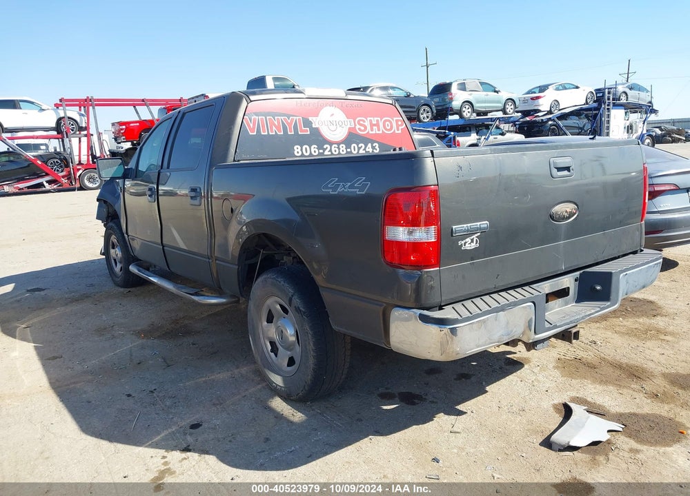 2008 FORD F-150 60TH ANNIVERSARY/FX4/KING RANCH/LARIAT/XLT VIN: 1FTPW14V58FB89522