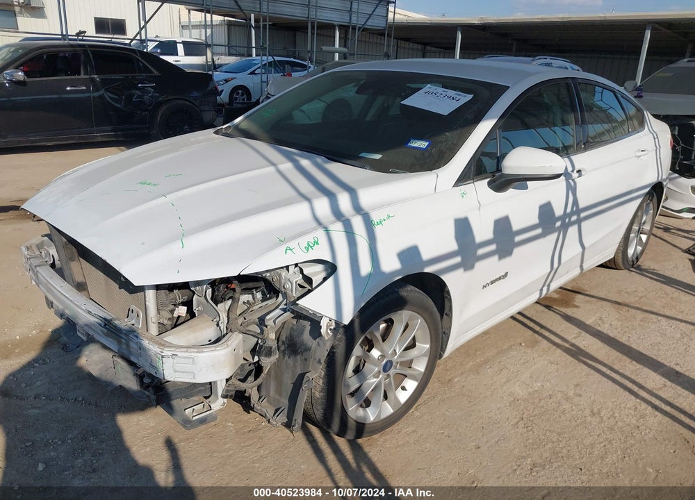 2019 FORD FUSION HYBRID SE VIN: 3FA6P0LU4KR143837