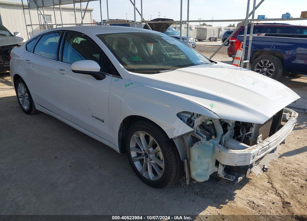 2019 FORD FUSION HYBRID SE VIN: 3FA6P0LU4KR143837
