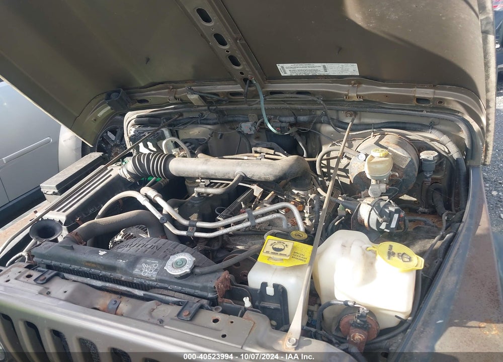 2003 JEEP WRANGLER SPORT VIN: 1J4FA49S23P302754