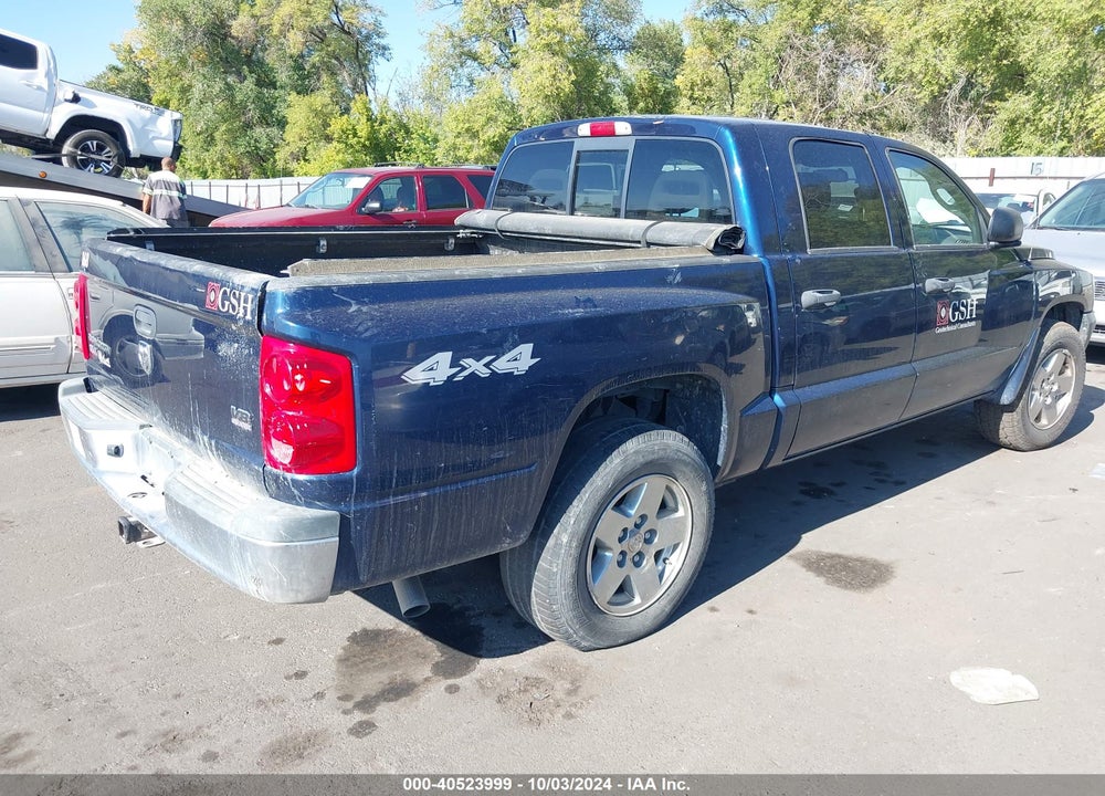2005 DODGE DAKOTA SLT VIN: 1D7HW48J95S342425