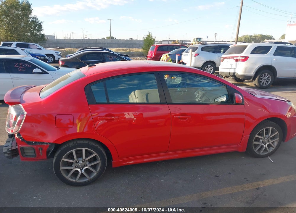 2009 NISSAN SENTRA SE-R VIN: 3N1BB61E29L645106