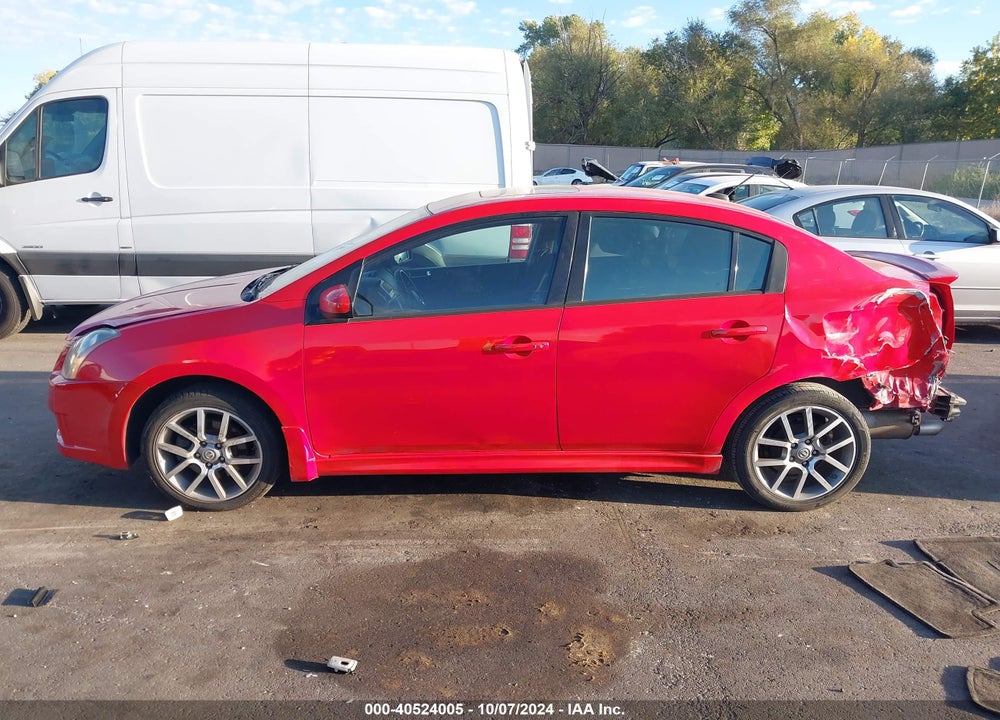 2009 NISSAN SENTRA SE-R VIN: 3N1BB61E29L645106