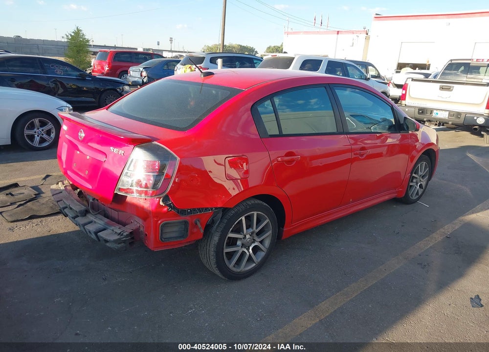 2009 NISSAN SENTRA SE-R VIN: 3N1BB61E29L645106