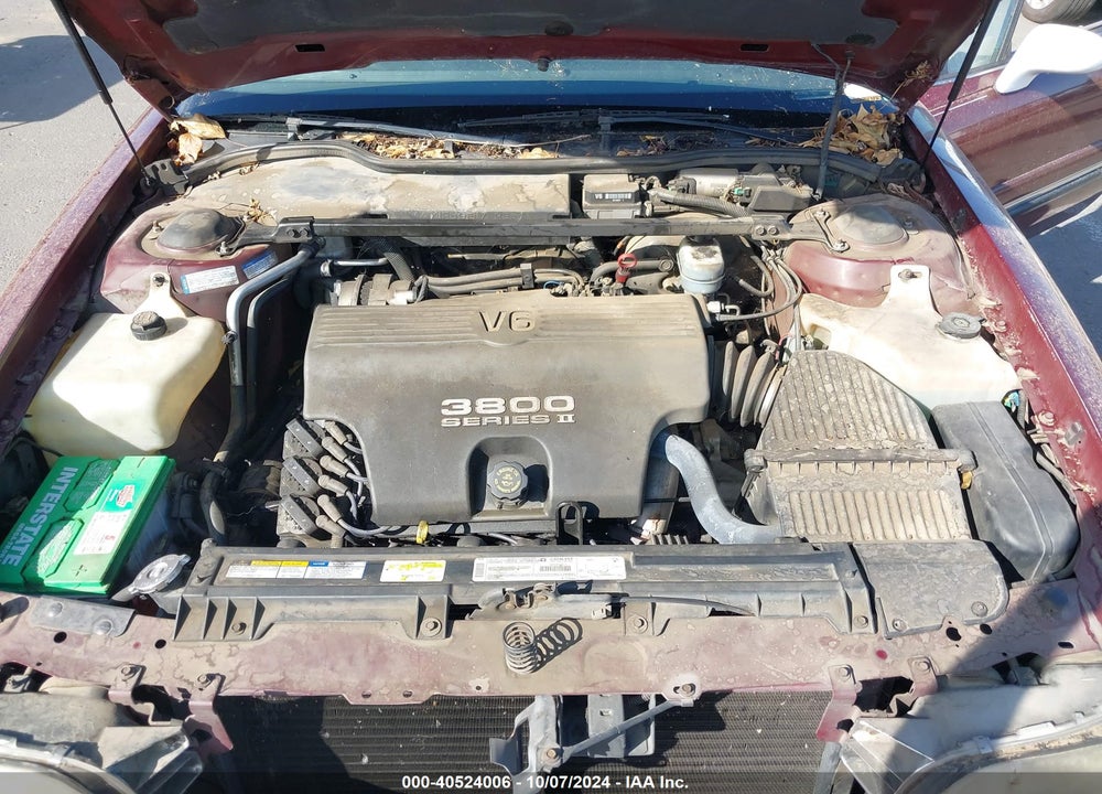 1998 BUICK LESABRE CUSTOM CMI VIN: 1G4HP52K9WH538258