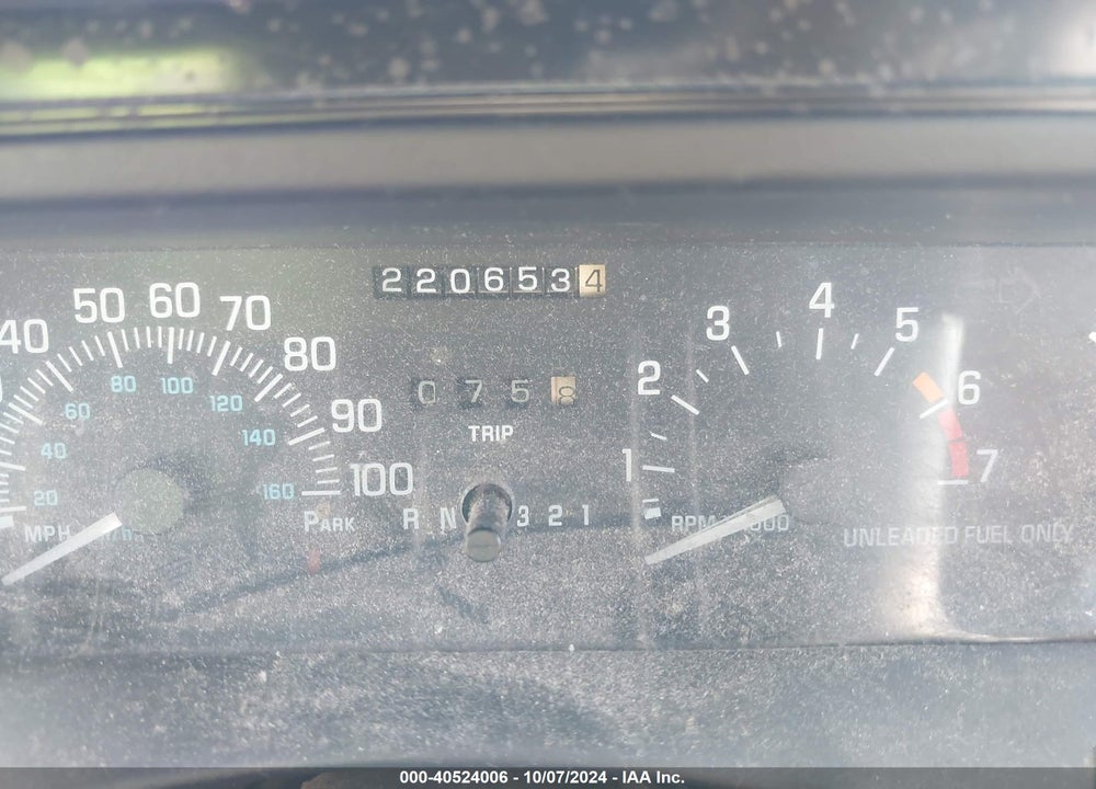 1998 BUICK LESABRE CUSTOM CMI VIN: 1G4HP52K9WH538258