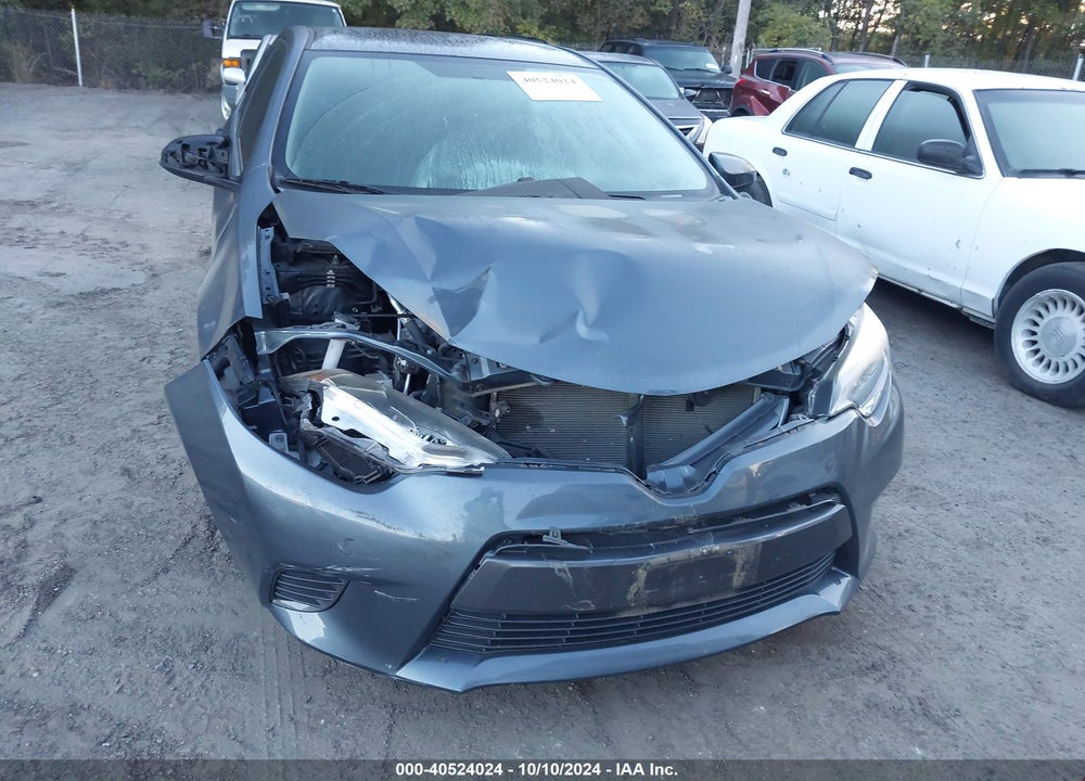 2016 TOYOTA COROLLA LE VIN: 2T1BURHE1GC707545