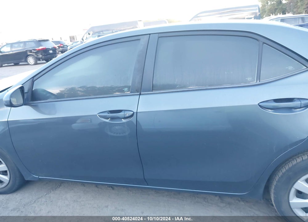 2016 TOYOTA COROLLA LE VIN: 2T1BURHE1GC707545