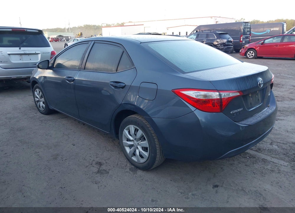 2016 TOYOTA COROLLA LE VIN: 2T1BURHE1GC707545