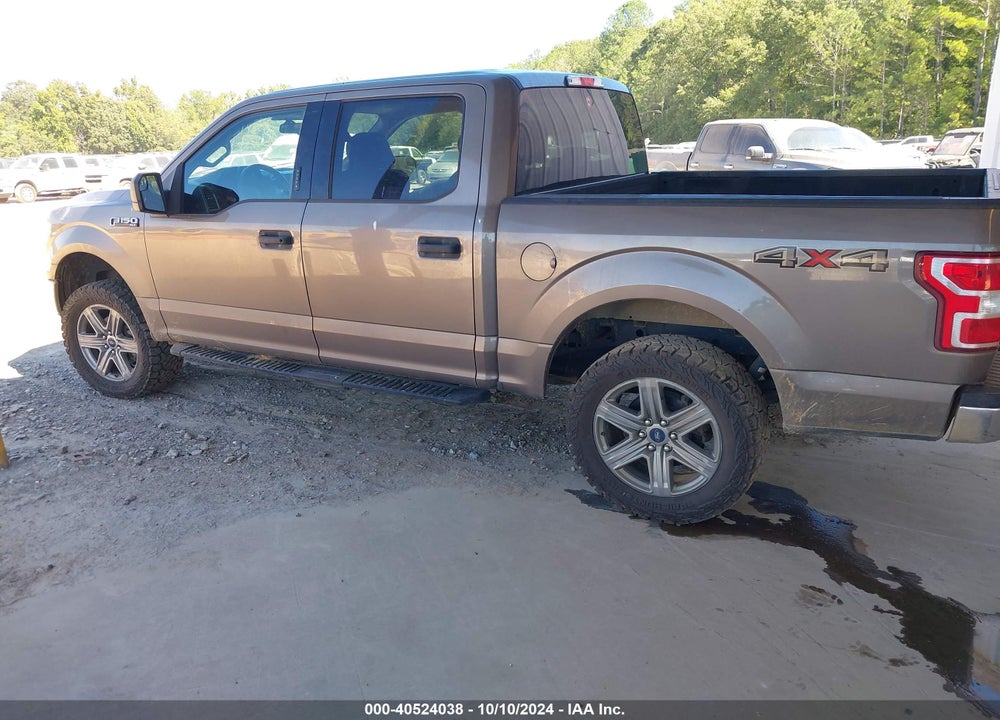 2018 FORD F-150 XLT VIN: 1FTEW1E5XJFA01542