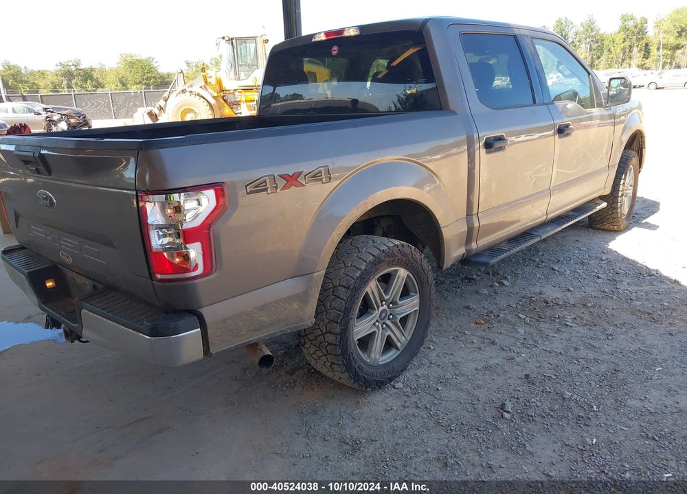 2018 FORD F-150 XLT VIN: 1FTEW1E5XJFA01542