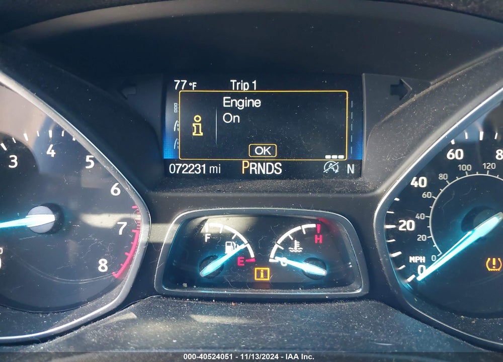 2017 FORD ESCAPE TITANIUM VIN: 1FMCU0J92HUE93419