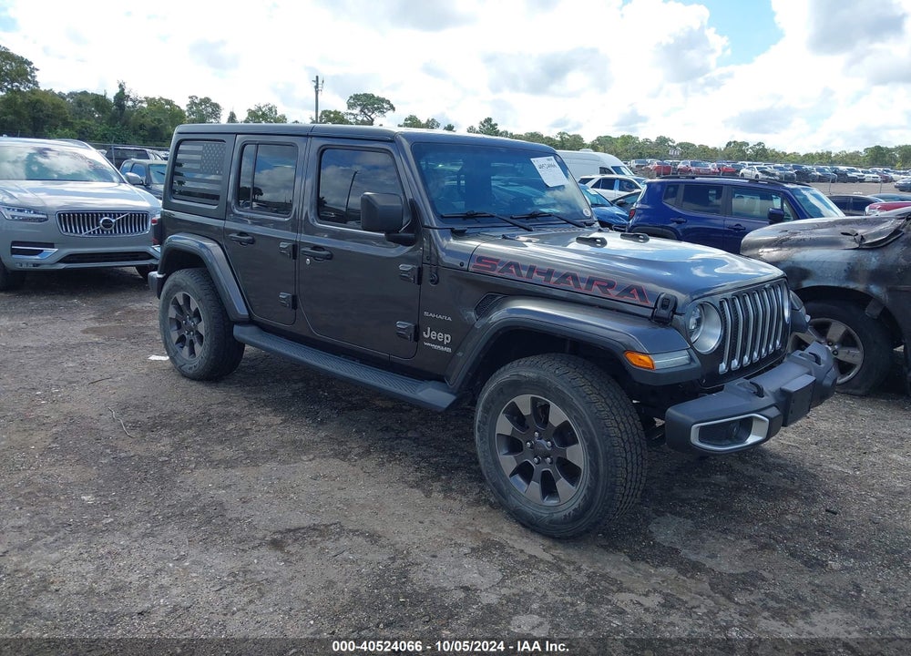 2018 JEEP WRANGLER UNLIMITED SAHARA 4X4 VIN: 1C4HJXEG7JW170238