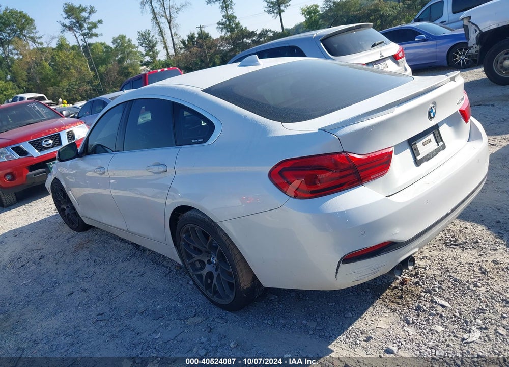 2019 BMW 430I GRAN COUPE VIN: WBA4J1C51KBM13349