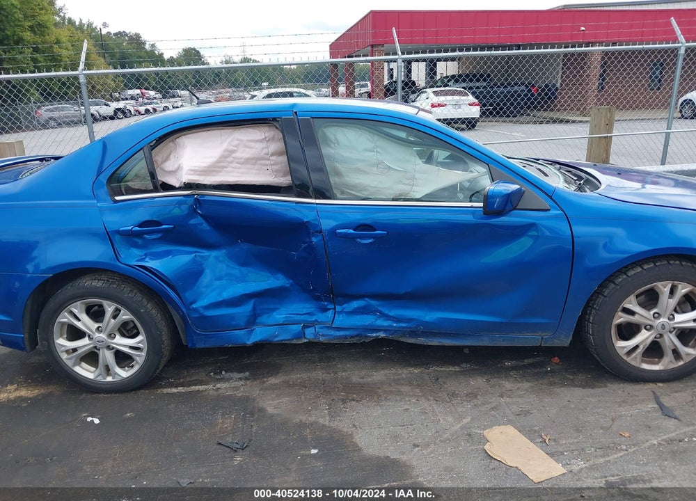 2012 FORD FUSION SE VIN: 3FAHP0HA6CR103851