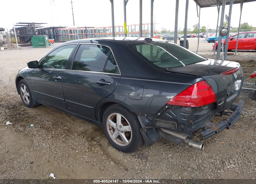 2007 HONDA ACCORD 3.0 EX VIN: 1HGCM665X7A074295