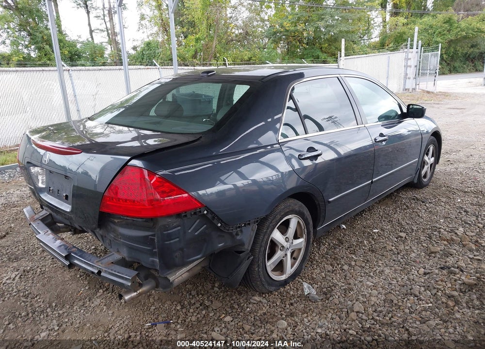 2007 HONDA ACCORD 3.0 EX VIN: 1HGCM665X7A074295