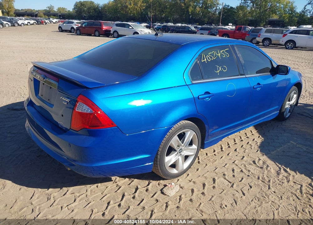 2012 FORD FUSION SPORT VIN: 3FAHP0DCXCR181346