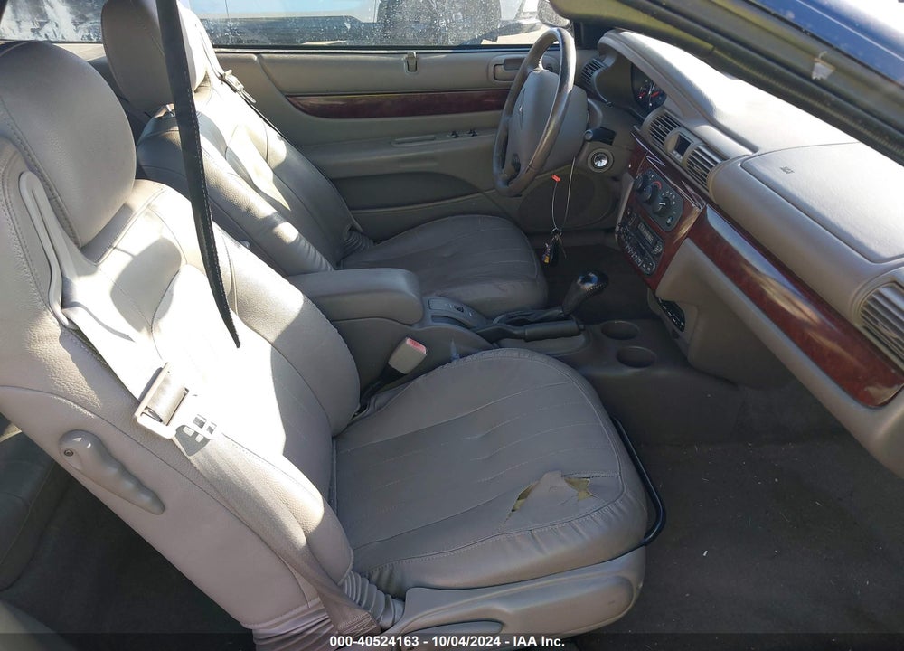 2001 CHRYSLER SEBRING LXI VIN: 1C3EL55U51N660470