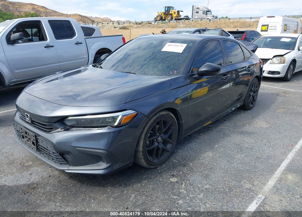 2022 HONDA CIVIC SPORT VIN: 2HGFE2F5XNH572501