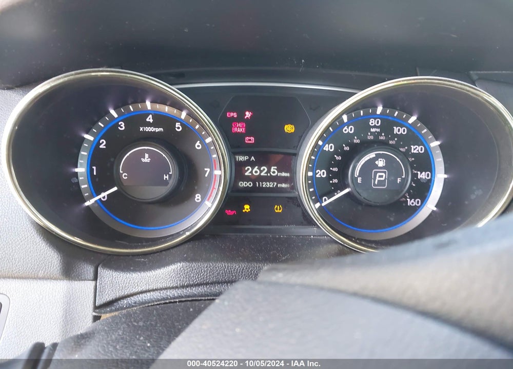 2013 HYUNDAI SONATA GLS VIN: 5NPEB4AC7DH704995