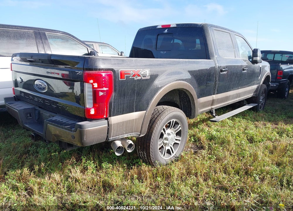 2017 FORD F-250 KING RANCH VIN: 1FT7W2BT7HEC38345