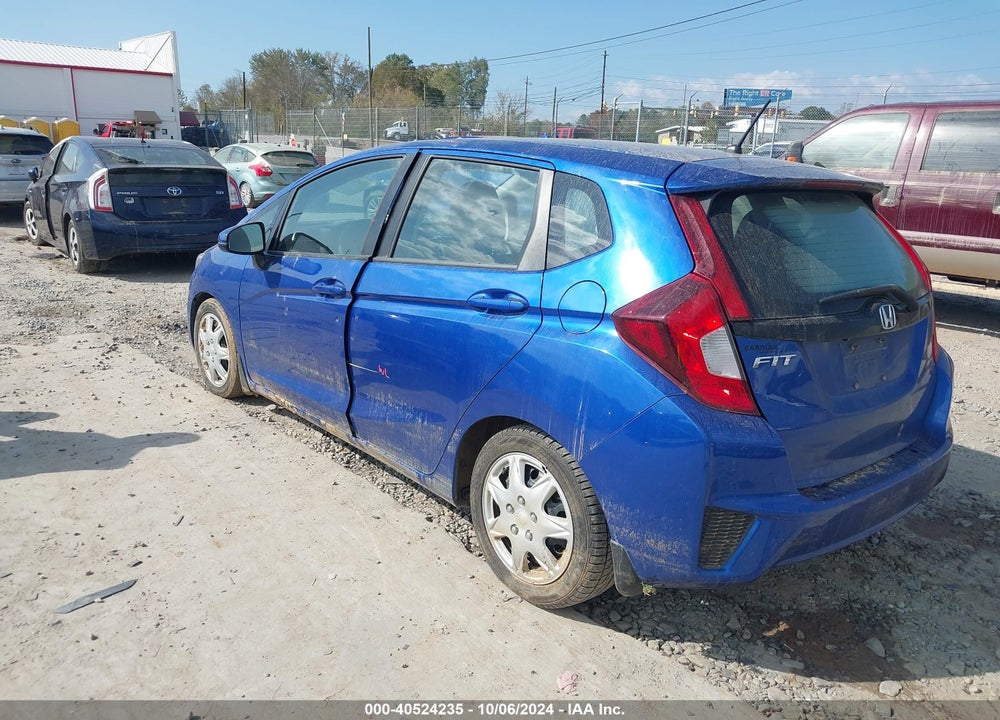 2015 HONDA FIT LX VIN: 3HGGK5H52FM728190
