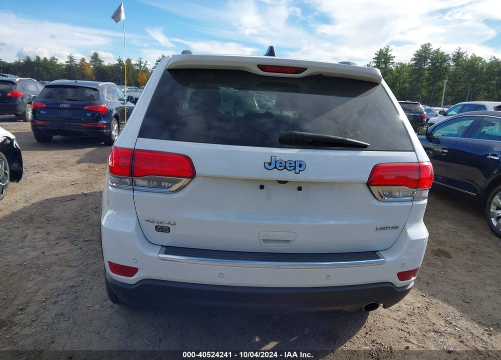 2017 JEEP GRAND CHEROKEE LIMITED 4X4 VIN: 1C4RJFBG1HC604944