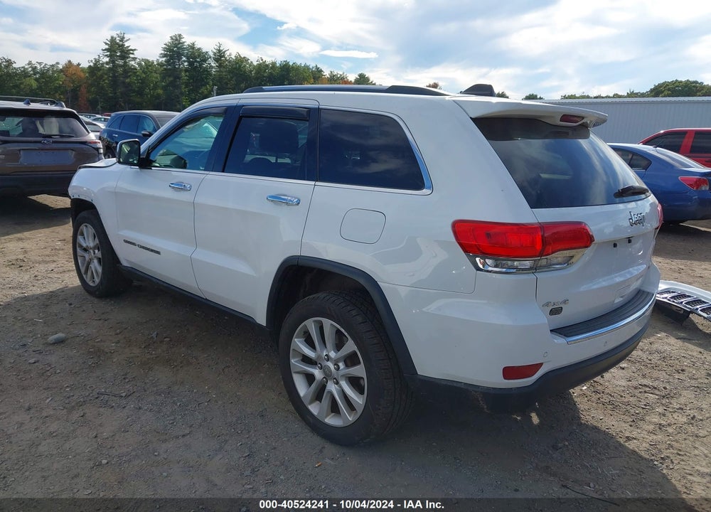 2017 JEEP GRAND CHEROKEE LIMITED 4X4 VIN: 1C4RJFBG1HC604944