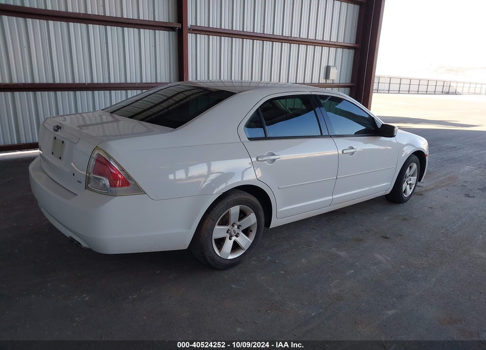 2006 FORD FUSION SE VIN: 3FAFP07Z26R203710