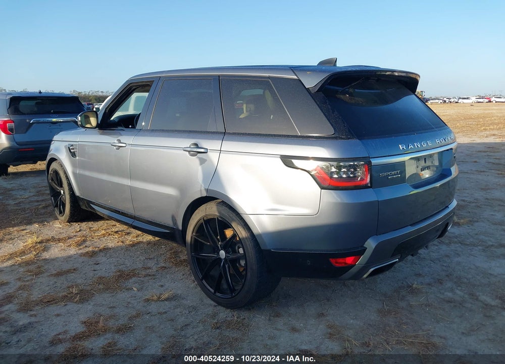 2019 LAND ROVER RANGE ROVER SPORT HSE TD6 VIN: SALWR2RK1KA857515