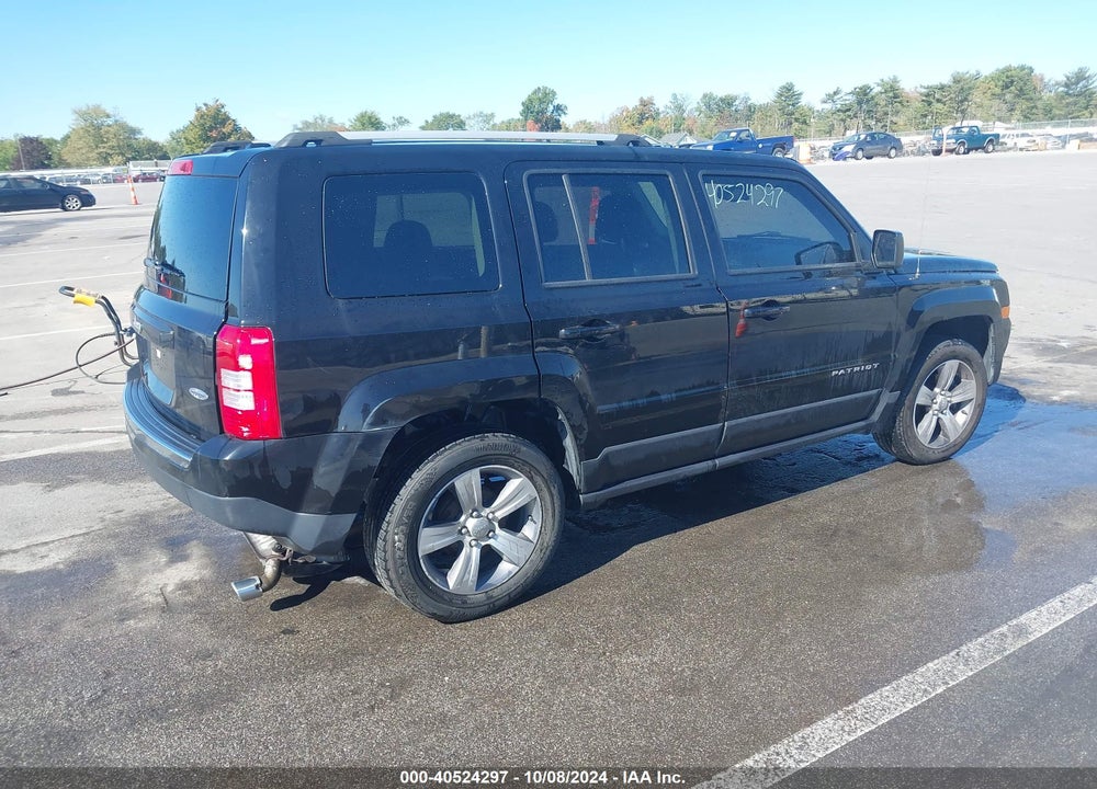 2016 JEEP PATRIOT HIGH ALTITUDE EDITION VIN: 1C4NJPFA1GD747668
