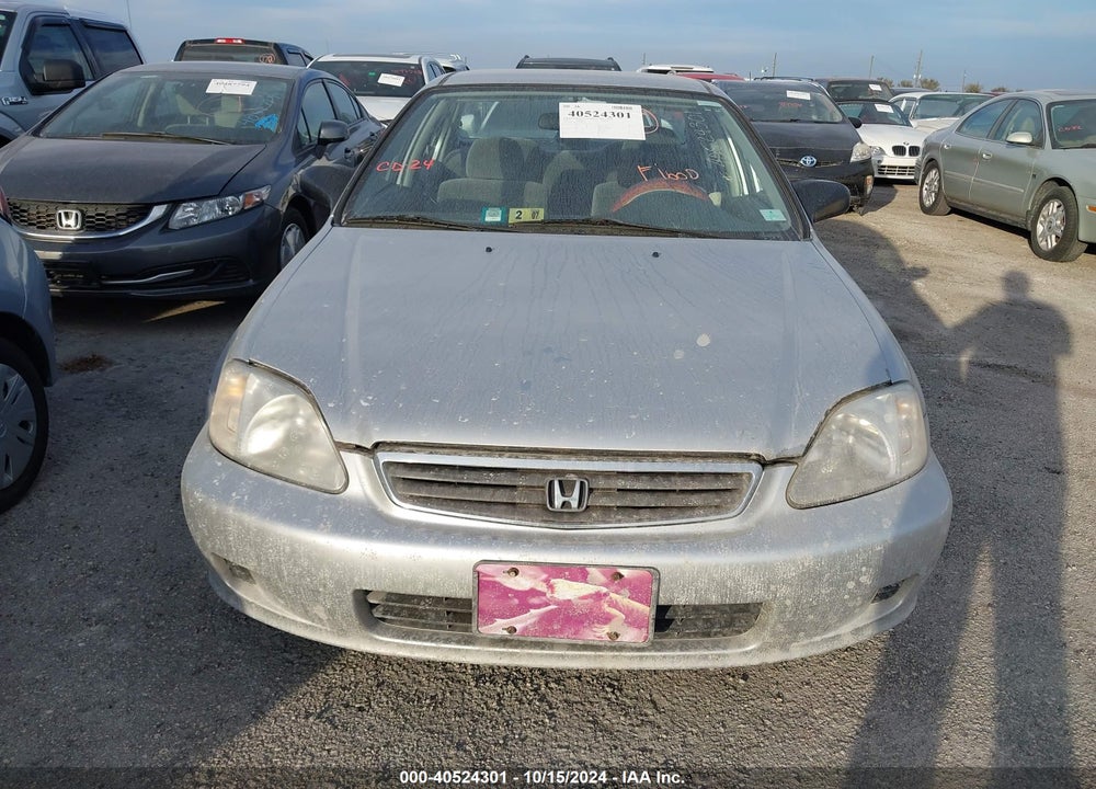 1999 HONDA CIVIC LX VIN: 2HGEJ6679XH568216