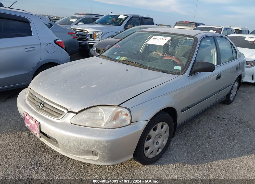 1999 HONDA CIVIC LX VIN: 2HGEJ6679XH568216