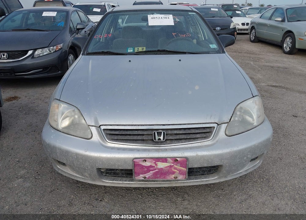 1999 HONDA CIVIC LX VIN: 2HGEJ6679XH568216