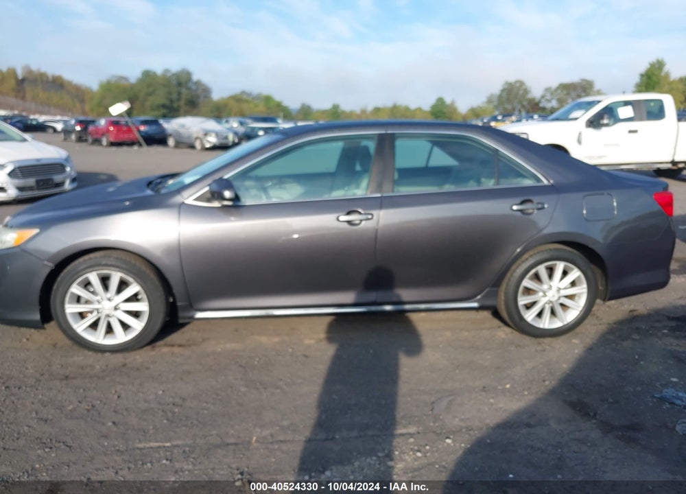 2012 TOYOTA CAMRY XLE V6 VIN: 4T1BK1FK9CU011573