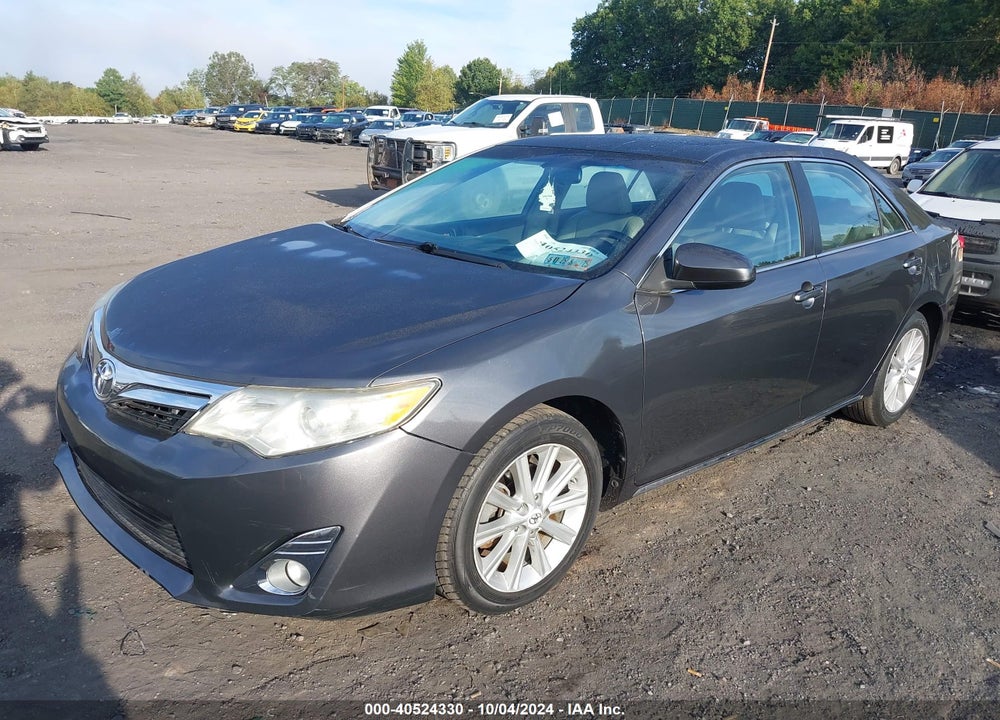 2012 TOYOTA CAMRY XLE V6 VIN: 4T1BK1FK9CU011573