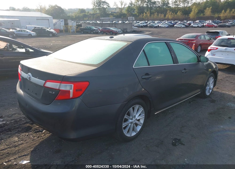 2012 TOYOTA CAMRY XLE V6 VIN: 4T1BK1FK9CU011573