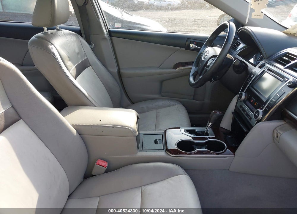 2012 TOYOTA CAMRY XLE V6 VIN: 4T1BK1FK9CU011573