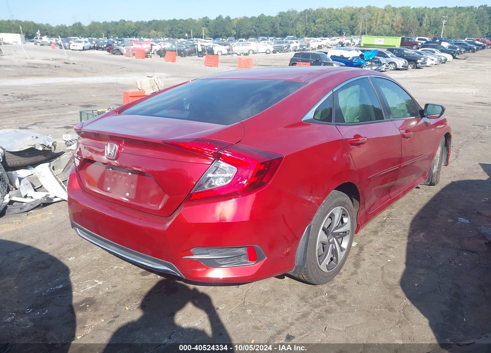 2020 HONDA CIVIC LX VIN: 2HGFC2F63LH550268