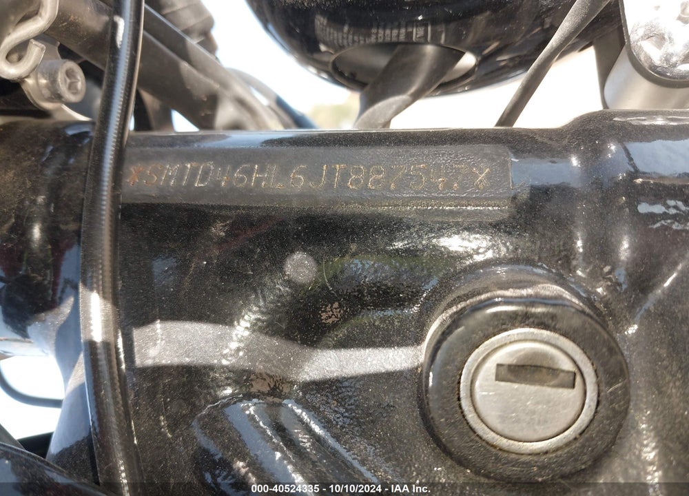 2018 TRIUMPH MOTORCYCLE BONNEVILLE SPEEDMASTER VIN: SMTD46HL6JT887547