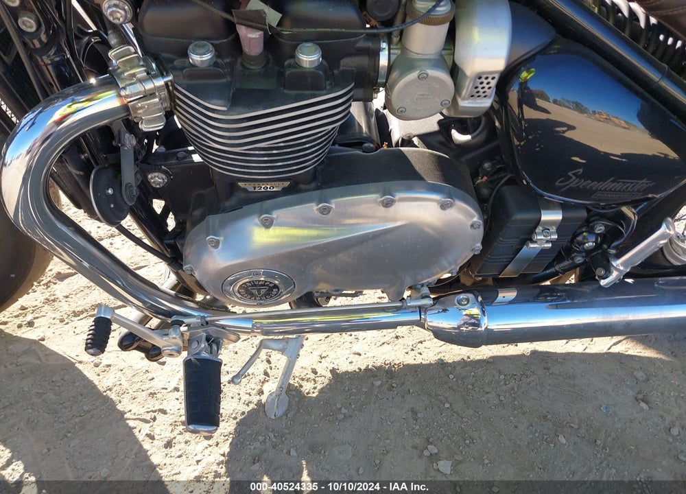 2018 TRIUMPH MOTORCYCLE BONNEVILLE SPEEDMASTER VIN: SMTD46HL6JT887547