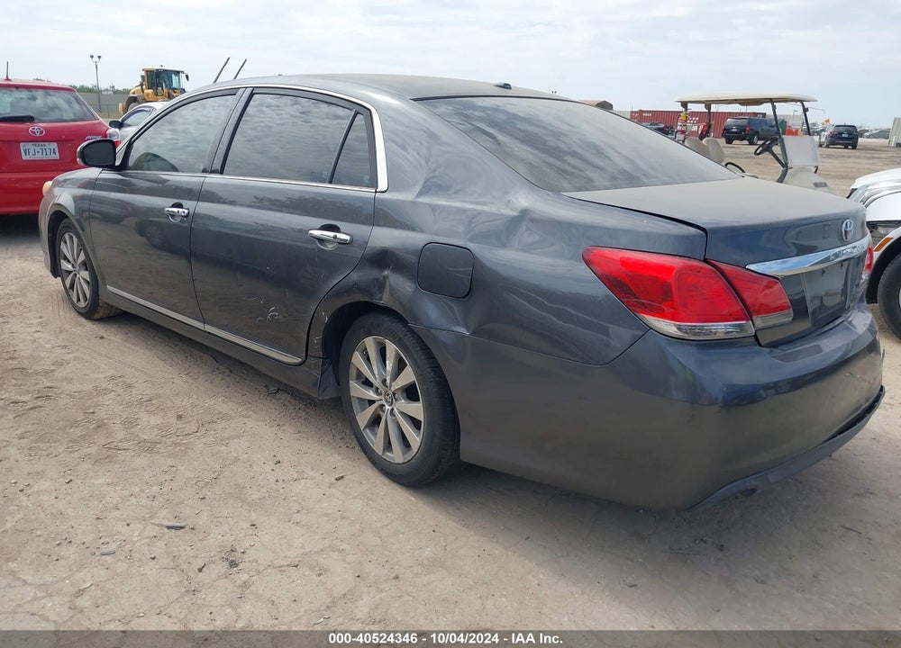 2011 TOYOTA AVALON VIN: 4T1BK3DB3BU381558